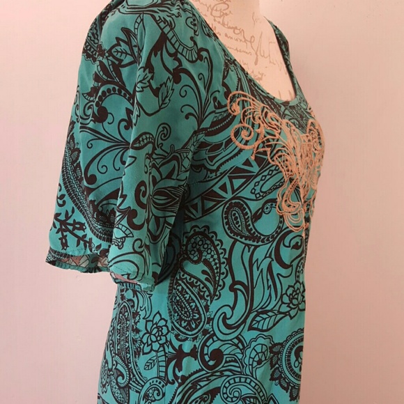 Flying Tomato ๐
Small Dress Turquoise Tunic - Picture 6 of 8